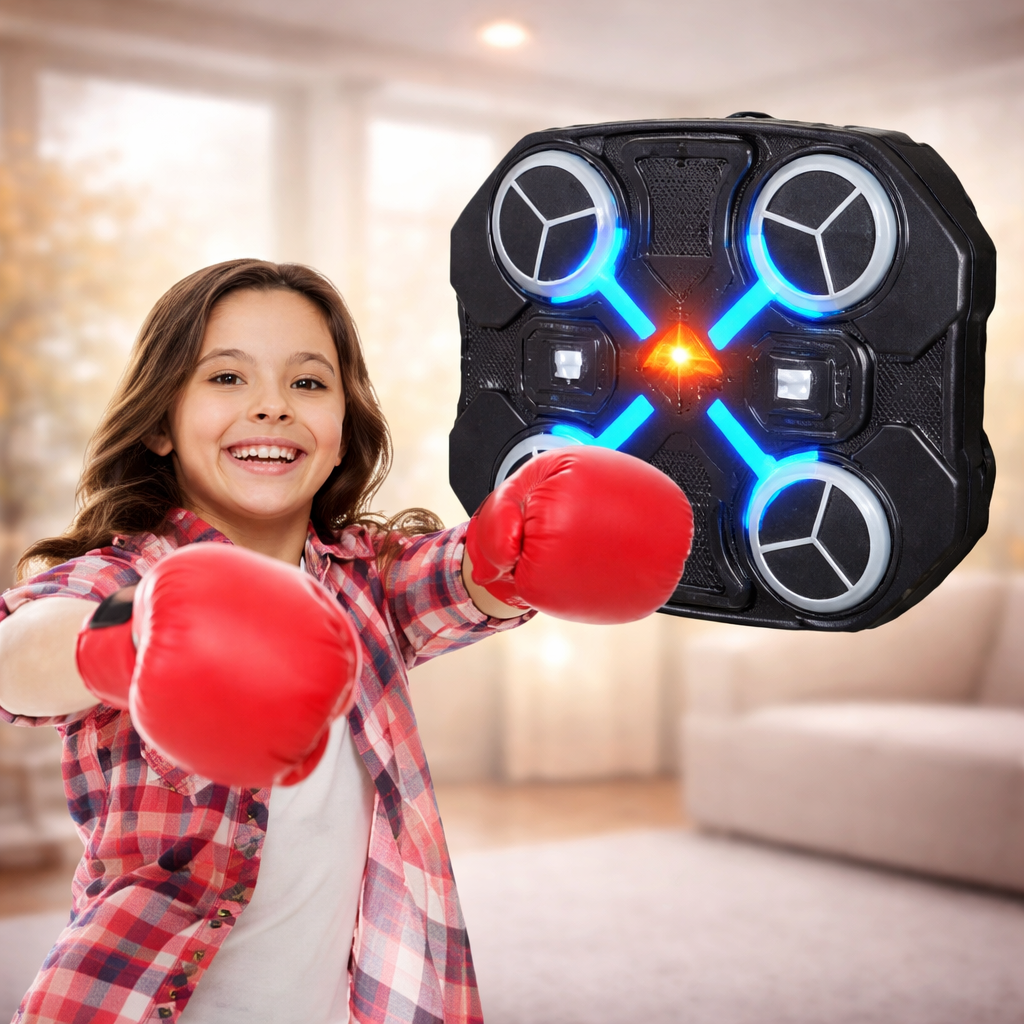 PUNCH FORCE PRO (Maquina De Boxeo Con Guantes)