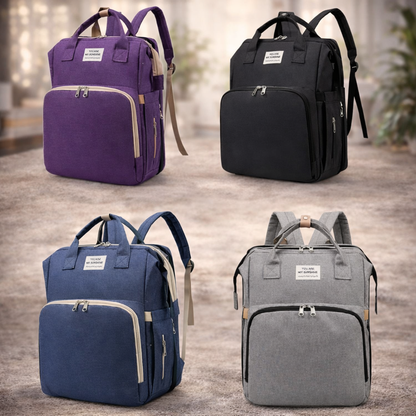NIDO GO  (Mochila y Cuna para Bebé 2 en 1)