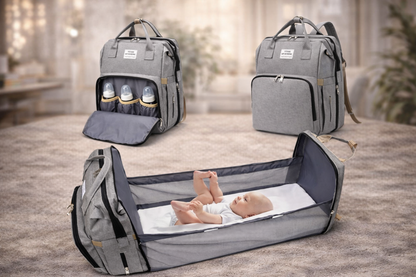 NIDO GO  (Mochila y Cuna para Bebé 2 en 1)