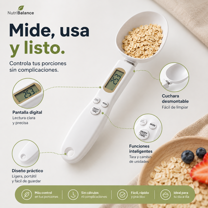 NutriBalance™ Cuchara Bascula